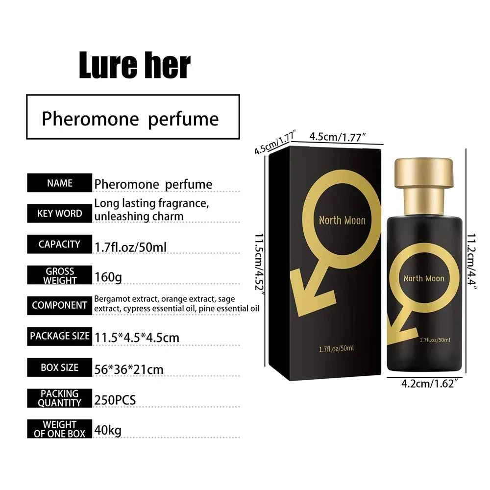1pcs 50ml Pheromone Attractive for Men Attract Aphrodisiac Spray for Men&