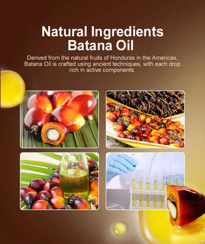 PURC Batana Hair Growth 1-3pcs Set Nourishing Anti Hair Loss Hair Oil &amp; Spray &amp; Mask Treatment Rosemary Oil Biotin Hair Care Set