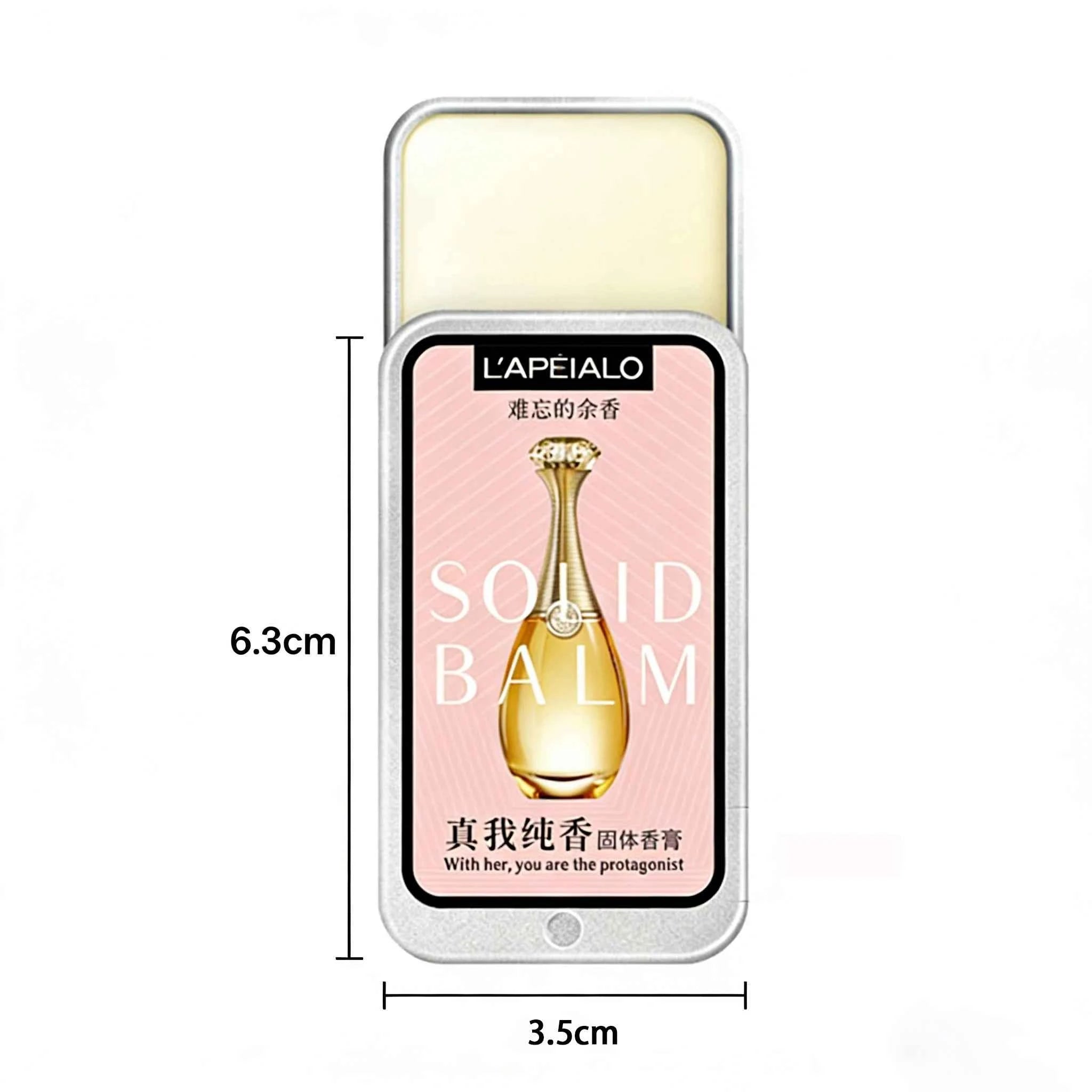 Woman Body Pheromone Perfume Solid Balm Long Lasting Fragranc Light Fragranc Portable Solid Perfume Balm