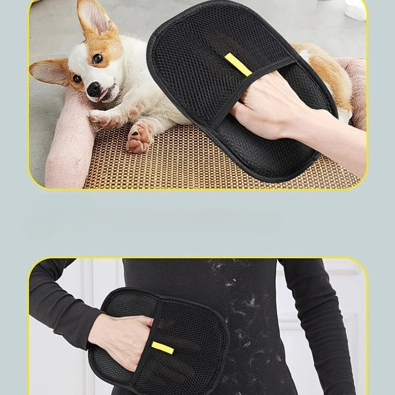 Pet Hair Remover Glove Washable Portable Cleaning Tool