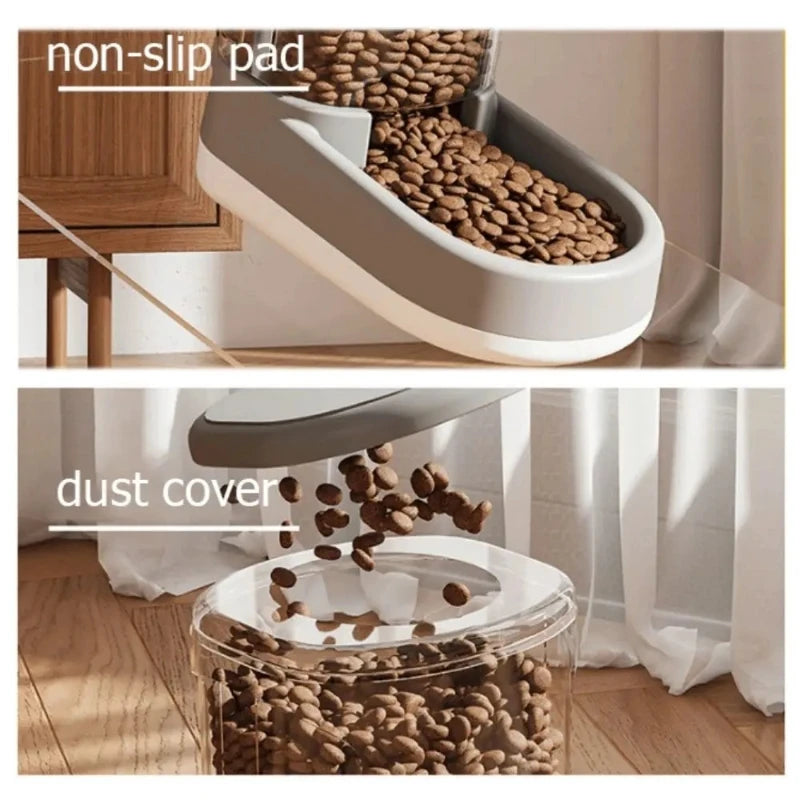 Automatic Pet Feeder and Water Dispenser Large Capacity