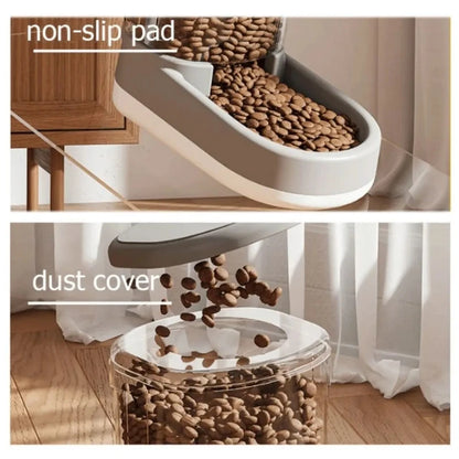 Automatic Pet Feeder and Water Dispenser Large Capacity