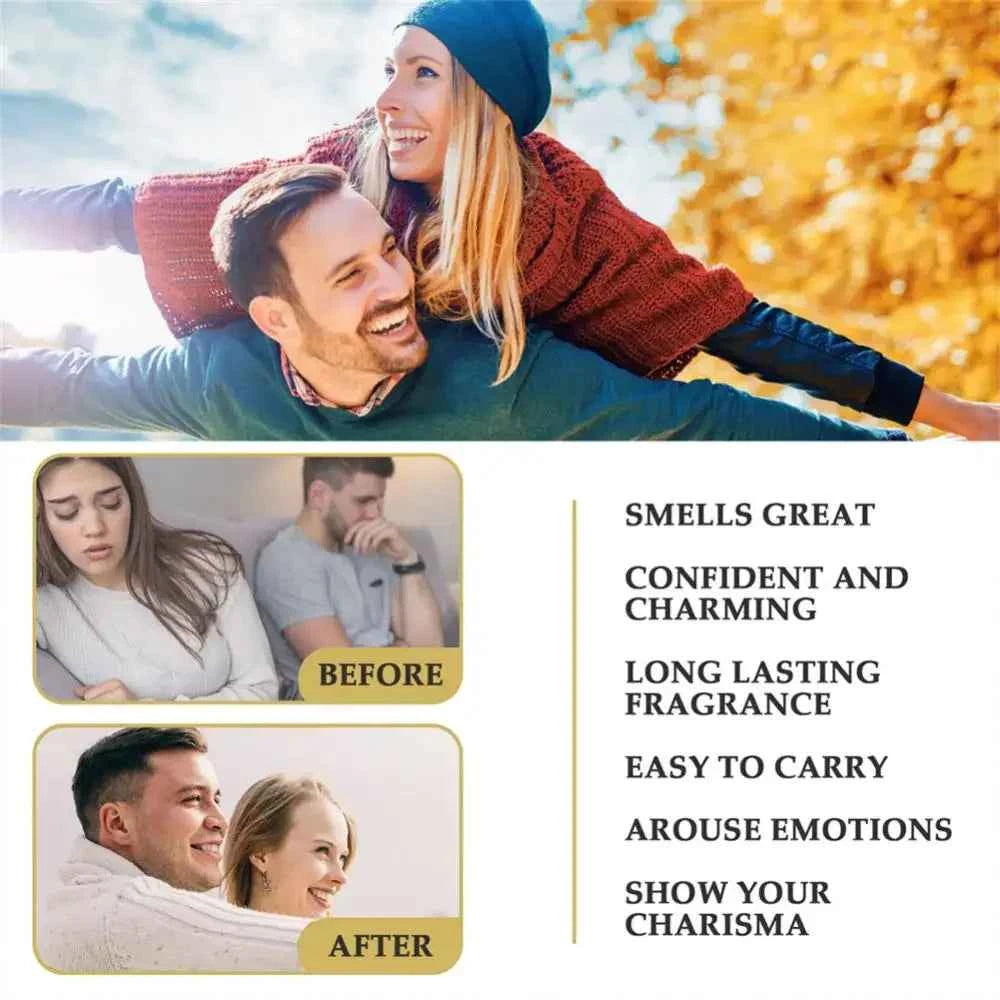 1pcs 50ml Pheromone Attractive for Men Attract Aphrodisiac Spray for Men&