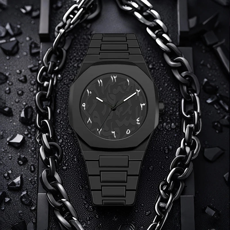 Fashion Quartz Wristwatch Unisex Silicone Strap Watch