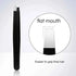 Stainless Steel Black Eyebrow Tweezer with Slant and Flat Point Beauty Tools for Eyelash Tweezer & Ingrown Hair Removal