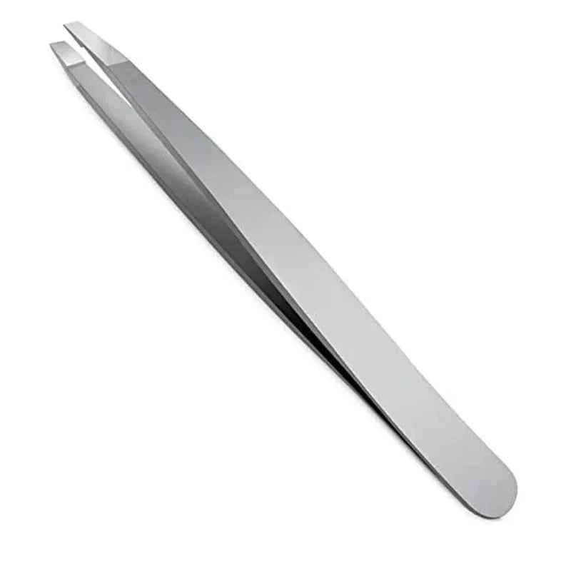 Hair Removal Makeup Tools Eyebrow Tweezer Stainless Steel Oblique Eye Brow Clips Eyelashes Extension Double Eyelid Tools Beauty