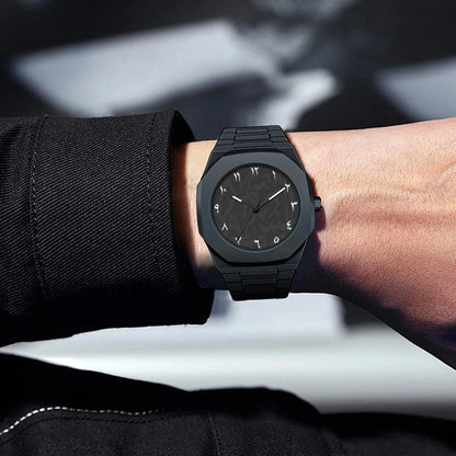 Fashion Quartz Wristwatch Unisex Silicone Strap Watch