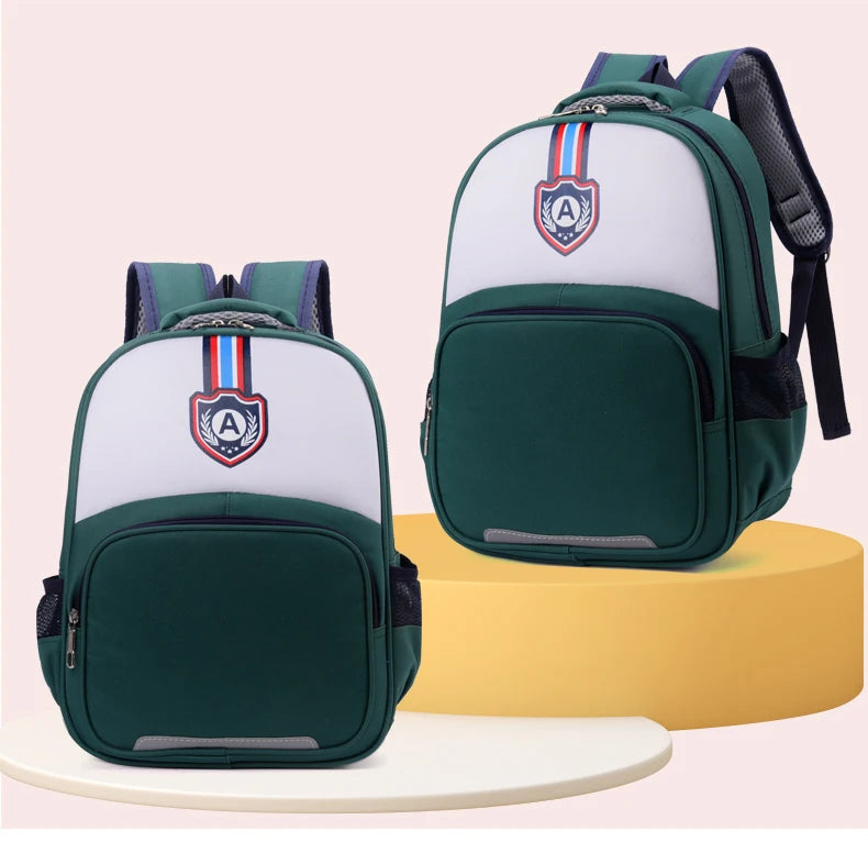 Kids School Backpack Waterproof Lightweight Oxford Bag