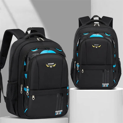 Kids Waterproof School Backpack Lightweight Boys Bag