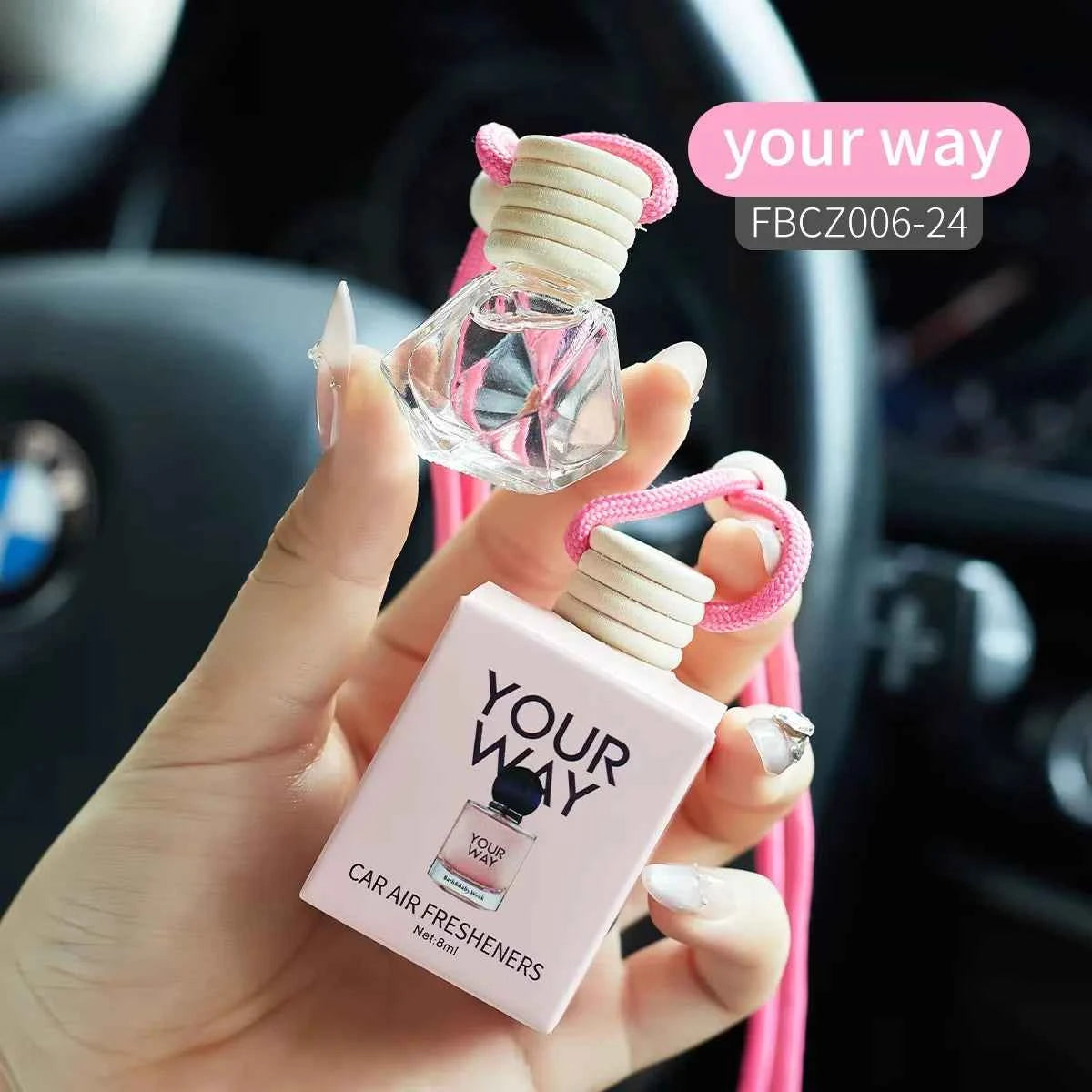 Perfume Car perfume, a car fragrance used for car interior accessories, a long-term car air freshener, keep charming and fresh