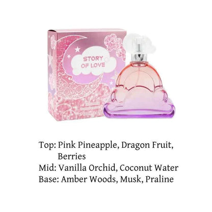 Cloud Perfume For Women 100ml Floral Purple Pink Clouds Eau De Parfum, Luxury Feminine Fragrance, Long Lasting Perfume