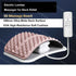 Electric Back Massager Stretch Lumbar Support Relaxation Spine Pain Relief Lower Traction Corrects Waist Multi-Level Adjustable