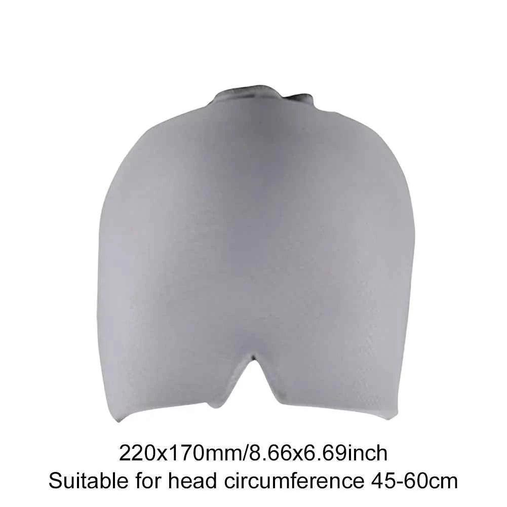 Migraine Relief Hat headache hat Gel Hot Cold Therapy Ice Cap For Relieve Pain Head Wrap Face Mask Head Massage Sleep Eye Mask