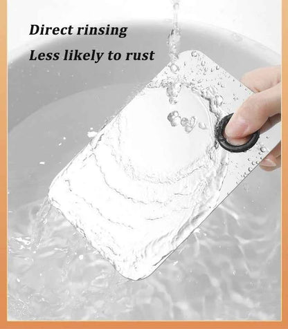 Makeup Mixing Palette Foundation Lipstick Eye Shadow Stainless Steel Mixer Palette with Spatula Mixing Stick Beauty Tools Nail-A