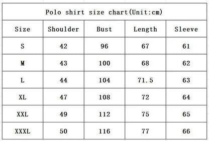 Polo Shirts for Man Autumn Business Slim Fit Long Sleeve T Shirt Men New Casual Loose Pullover Plaid Men Tops &amp; Tees