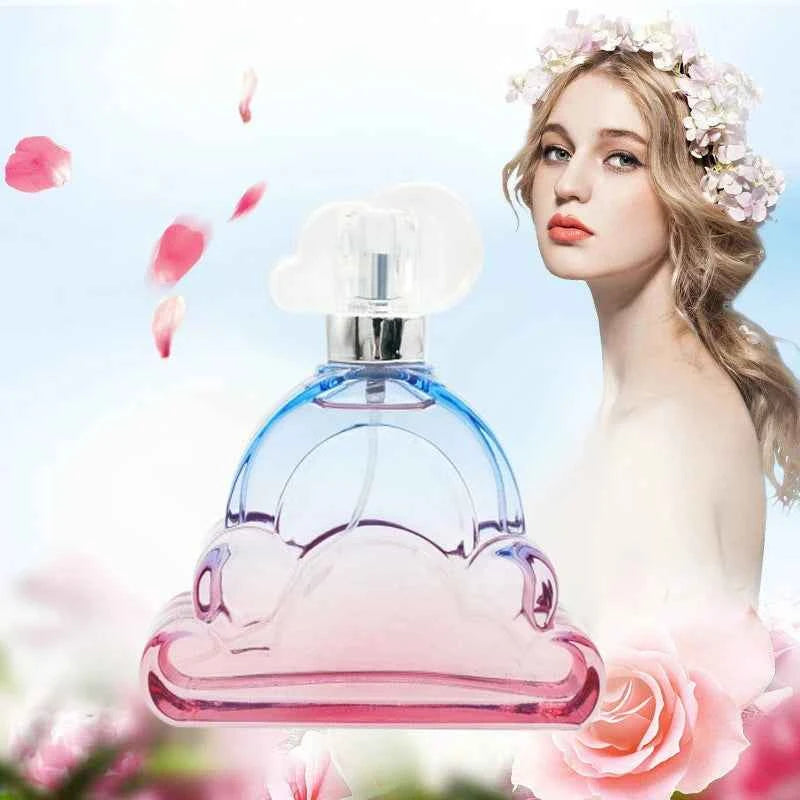Cloud Perfume For Women 100ml Floral Purple Pink Clouds Eau De Parfum, Luxury Feminine Fragrance, Long Lasting Perfume