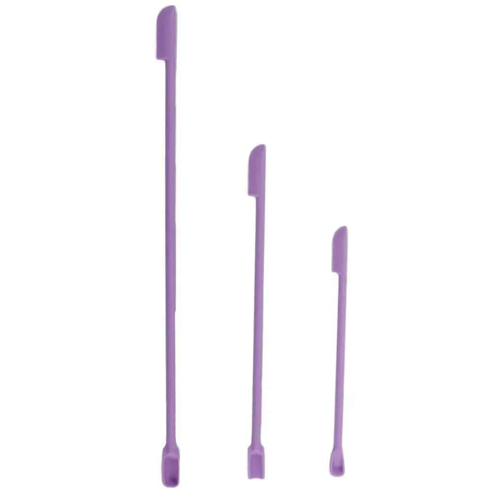 Face Mask Brush Cosmetic Last Drop Scoop Beauty Tools Silicone Spatula Deep Bottle Scraper Cosmetics Spoon Makeup Brushes