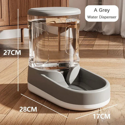 Automatic Pet Feeder and Water Dispenser Large Capacity