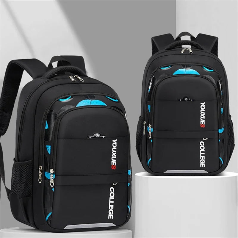 Kids Waterproof School Backpack Boys Teen Book Bag Primary