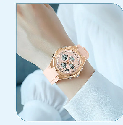 SANDA Waterproof Sports Watch Digital Couple Outdoor