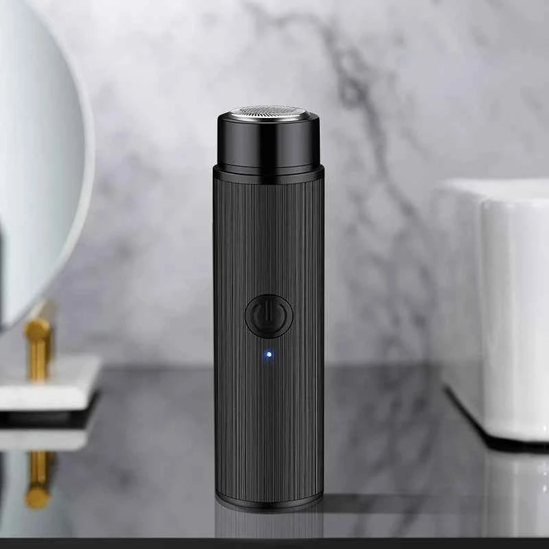 Mini Electric Shaver Men Portable Car Travel Rechargeable Shaver Professional Hair Removal Face Body Care Razor