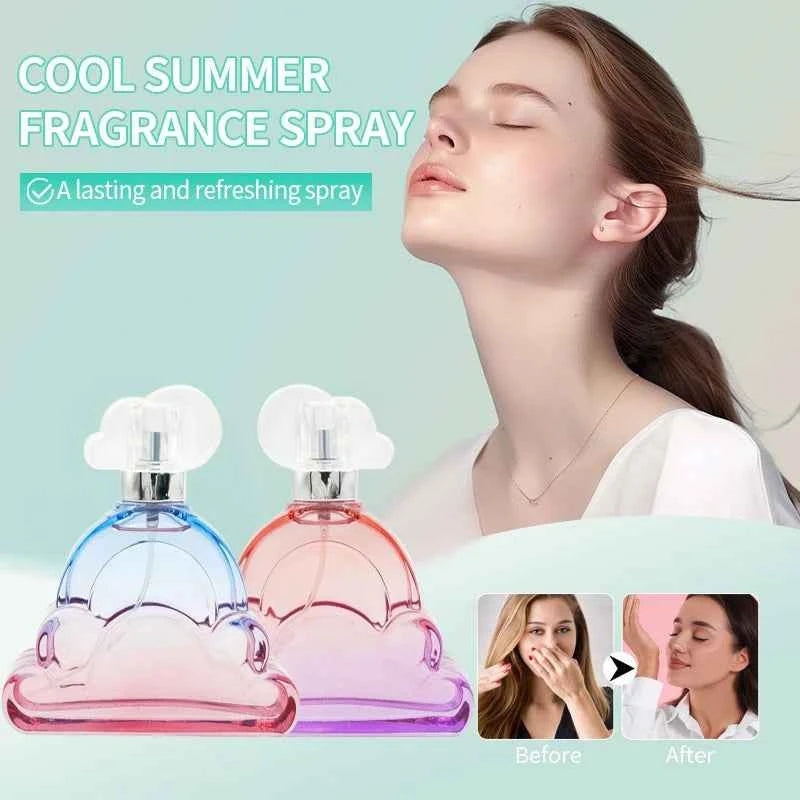 Cloud Perfume For Women 100ml Floral Purple Pink Clouds Eau De Parfum, Luxury Feminine Fragrance, Long Lasting Perfume