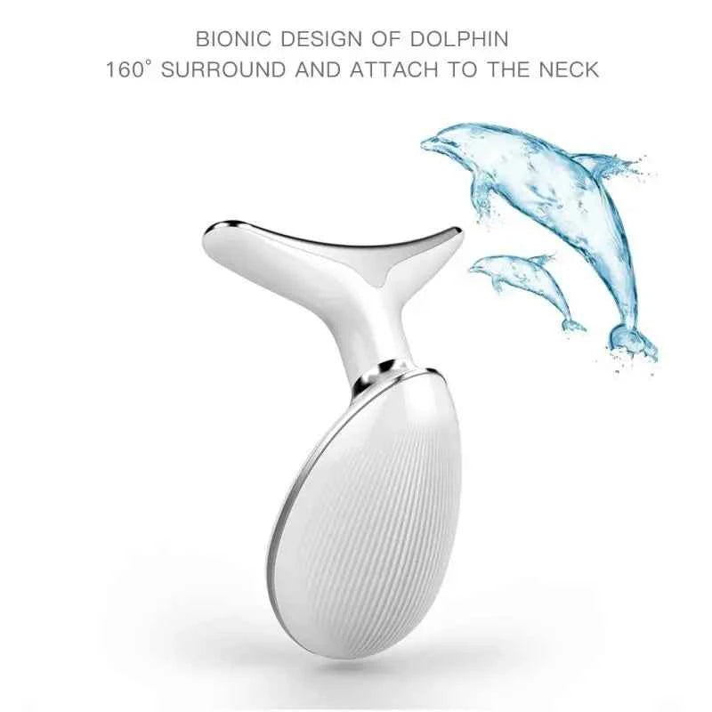 EMS Neck Face Lifter Neck Face Lifting Massager Skin Tighten Device Led Photon Therapy Anti Wrinkle Double Chin Remover