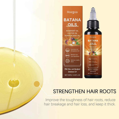 Batana Hair Oil Rosemary Hair Growth Nourishes Hair Follicle Strengthens Roots Anti Loss Repair Dry Hair Regrowth Scalp Care Oil