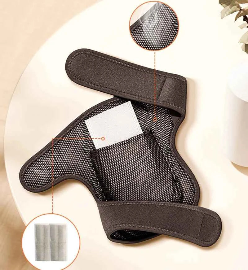 Electric Leg Heating Knee Pads Infrared Heated Therapy Hot Compress Knee Arthritis Pain Relief Back Shoulder Elbow Brace Healthy