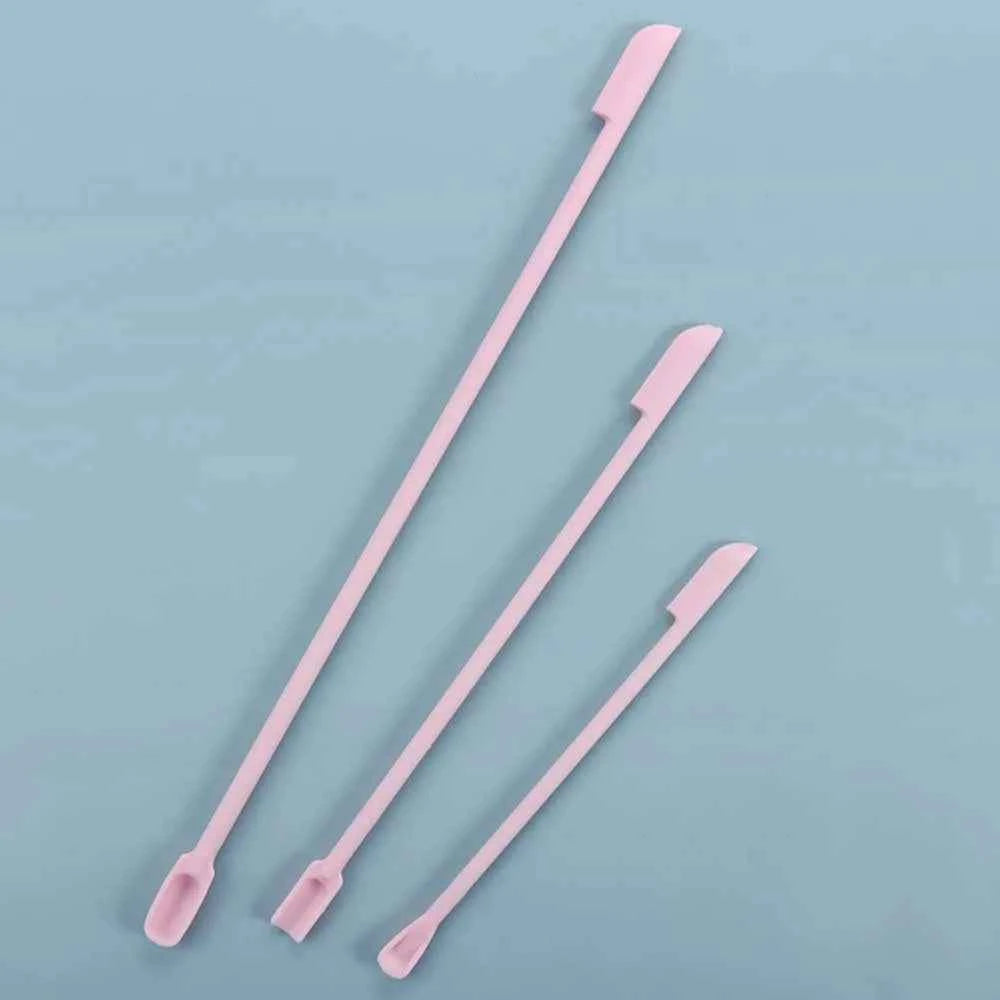 Face Mask Brush Cosmetic Last Drop Scoop Beauty Tools Silicone Spatula Deep Bottle Scraper Cosmetics Spoon Makeup Brushes