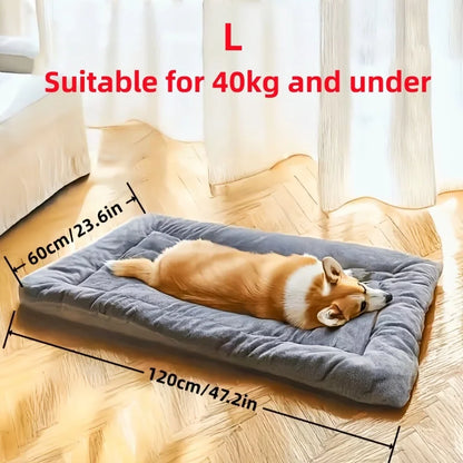 Large Dog Bed Mat Double-Sided Warm Sleeping Pad