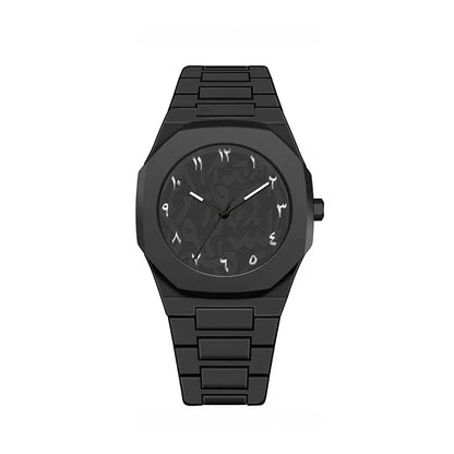 Fashion Quartz Wristwatch Unisex Silicone Strap Watch