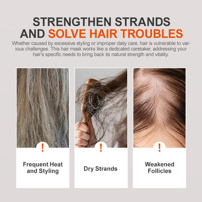 PURC Batana Hair Growth 1-3pcs Set Nourishing Anti Hair Loss Hair Oil &amp; Spray &amp; Mask Treatment Rosemary Oil Biotin Hair Care Set