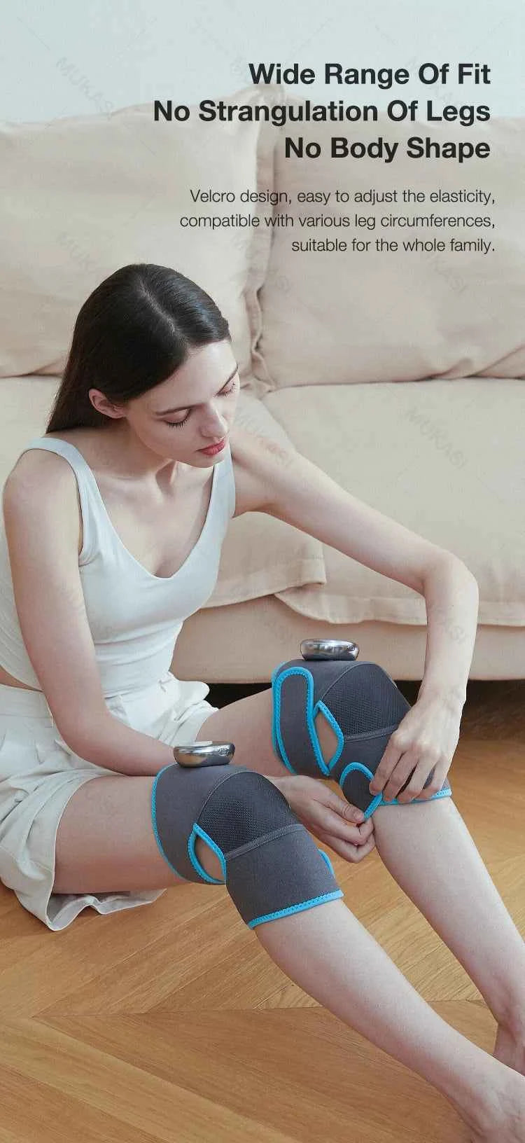 Heating Knee Massager Electric Shoulder Vibrating Massage Pad For Physiotherapy Leg Arthritis Elbow Joint Pain Relief Therapy