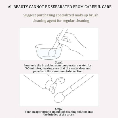 3D Nose Shadow Brush Facial Contour Makeup Brush Soft head blush Highlight Korean cosmetics female facial beauty tools