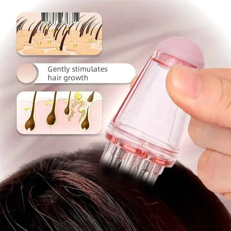 1/2pcs Hair Dye Tool Set Pink 6.09oz Hair Oil Applicator Bottle and1ml Dil Hair Growth Solid Hair Comb Salon Hairdressing Tools