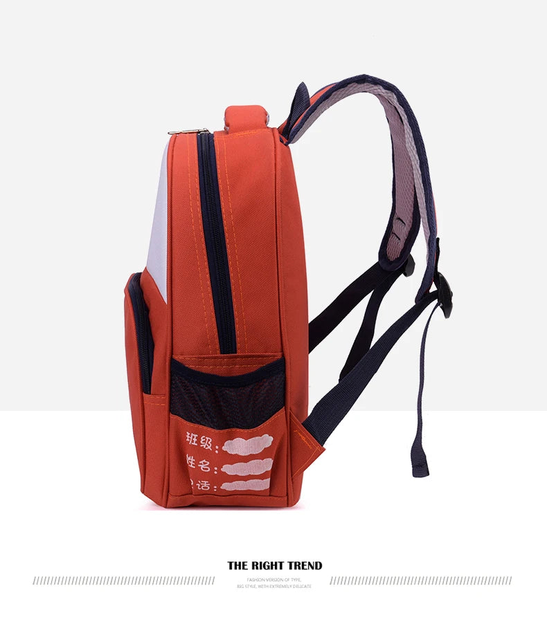 Kids School Backpack Waterproof Lightweight Oxford Bag