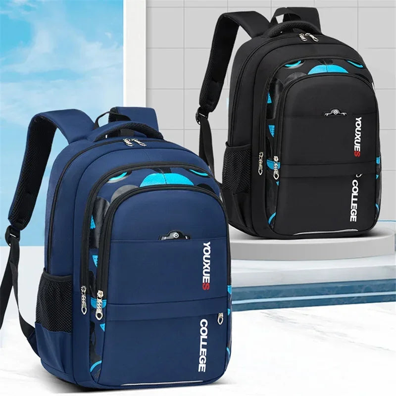 Kids Waterproof School Backpack Lightweight Boys Bag