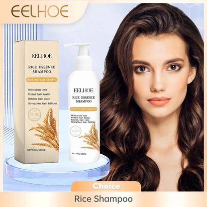 Rice Shampoo and Conditioner for Hair Growth Moisturizing Scalp Deep Cleansing to Strengthen Hair Oil of Rosemary Shampoo 100g