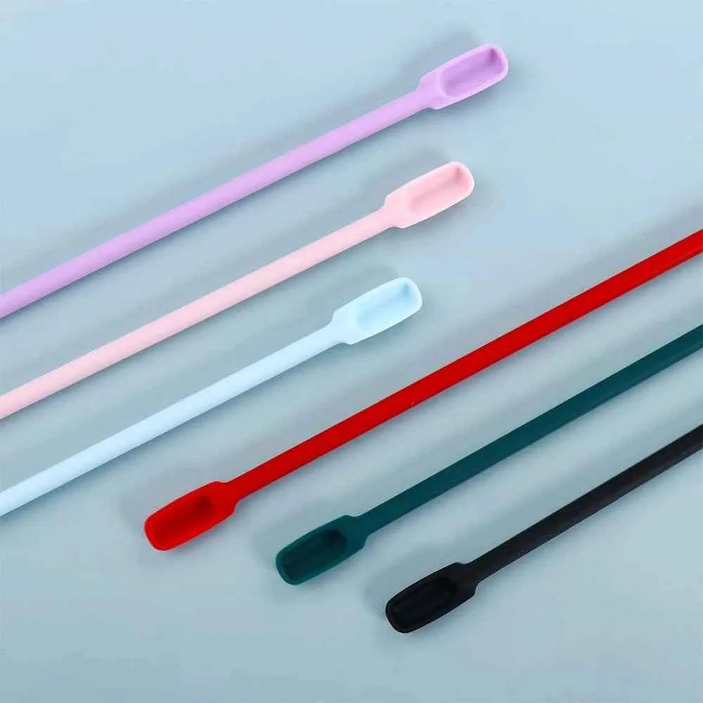 Face Mask Brush Cosmetic Last Drop Scoop Beauty Tools Silicone Spatula Deep Bottle Scraper Cosmetics Spoon Makeup Brushes