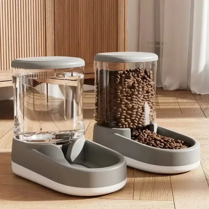 Automatic Pet Feeder and Water Dispenser Large Capacity