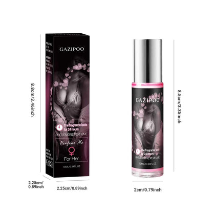 Pheromone Infused Perfume for Women, Natural Formula to Amplify Your Allure, Long Lasting Primal Attraction Scent for Dates
