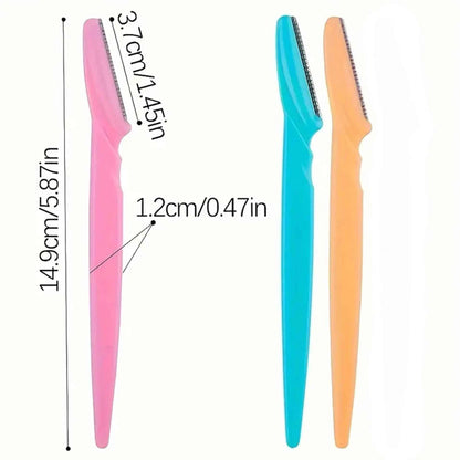 Eyebrow Trimmer Makeup Beauty Tools Safe Eye Brow Razor Face Body Hair Removal Shaver Blades Woman Eyebrows Shaping Knife