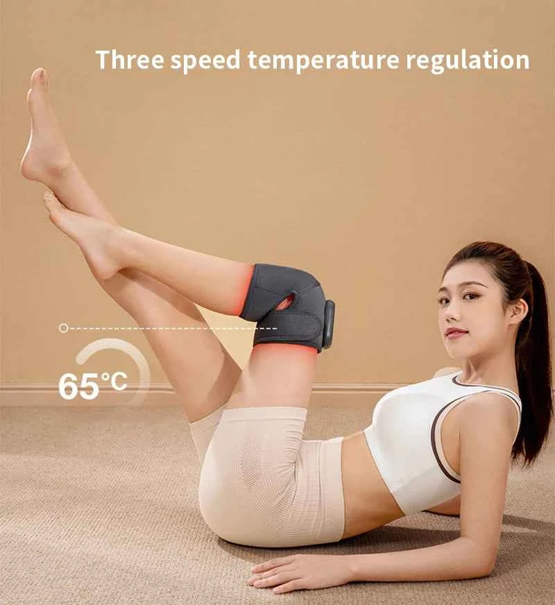 Electric Leg Heating Knee Pads Infrared Heated Therapy Hot Compress Knee Arthritis Pain Relief Back Shoulder Elbow Brace Healthy