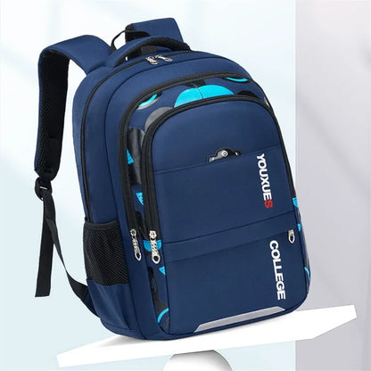 Kids Waterproof School Backpack Lightweight Boys Bag