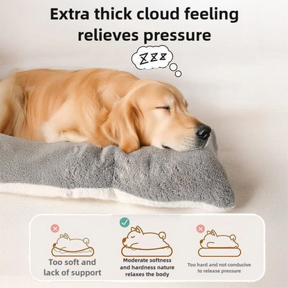 Large Dog Bed Mat Double-Sided Warm Sleeping Pad