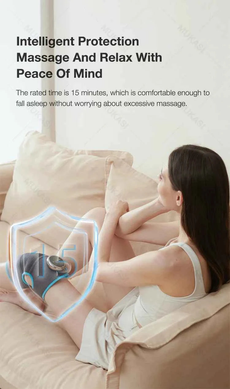 Heating Knee Massager Electric Shoulder Vibrating Massage Pad For Physiotherapy Leg Arthritis Elbow Joint Pain Relief Therapy