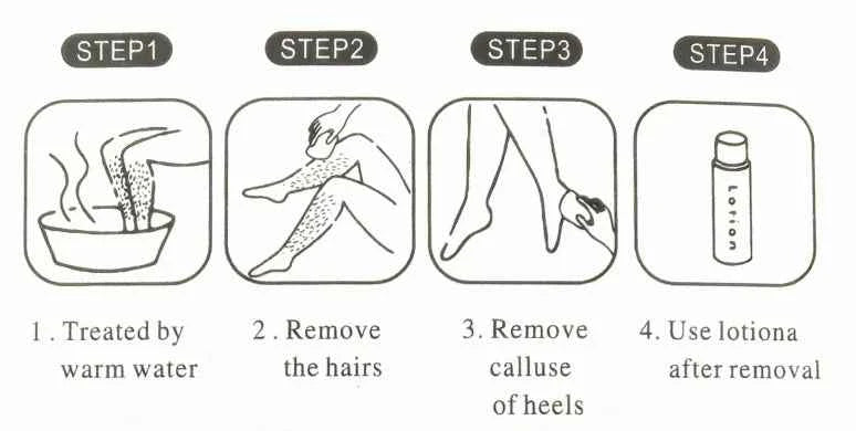 Hair Removal Physical Epilators Crystal Hair Eraser Safe Easy Cleaning Reusable Body Smooth Beauty Depilation Tools