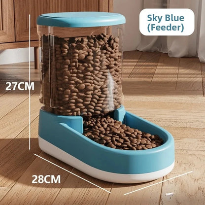 Automatic Pet Feeder and Water Dispenser Large Capacity
