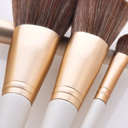 13 Pcs Makeup Brushes Set Eye Shadow Foundation Women Cosmetic Brush Eyeshadow Blush Powder Blending Beauty Soft Make Up Tools